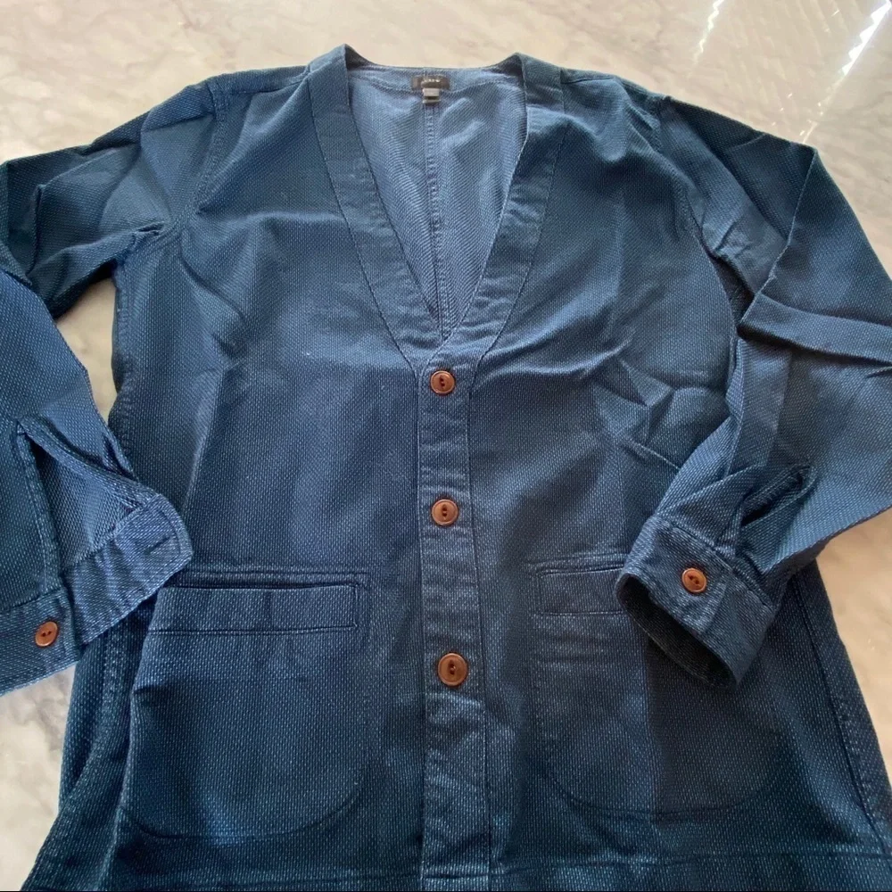 J. Crew Lightweight Cotton Cardigan
